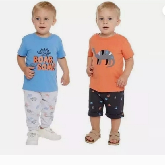 Pekkle Infant 4-piece Set, Dino - Picture 2 of 4